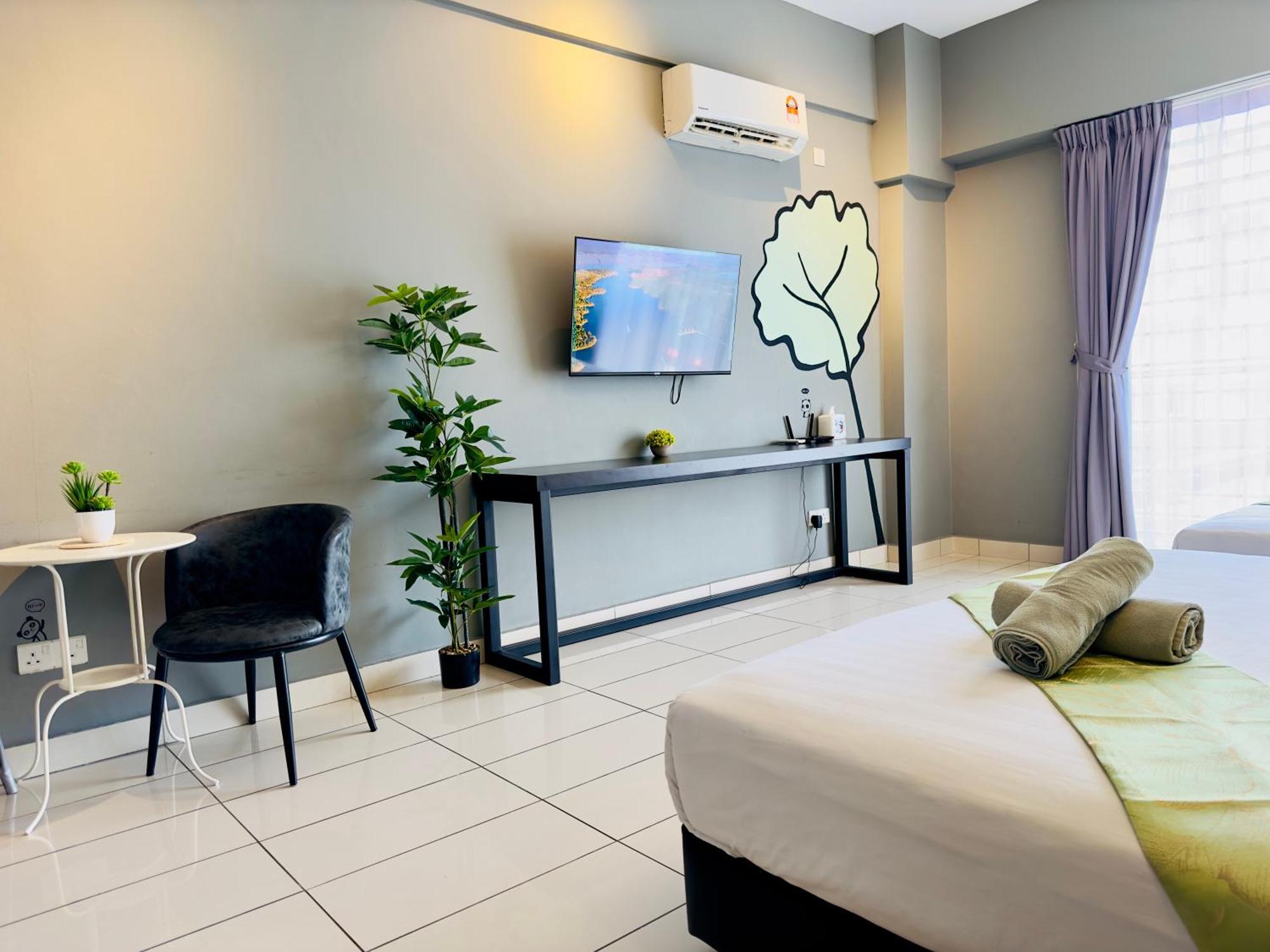 Owl Nest Suite' At Aeropod Sovo Kota Kinabalu Rom bilde